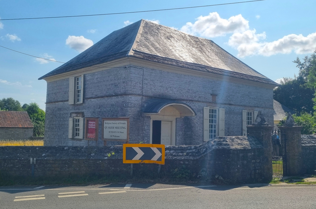 A view of Long Sutton Meeting House from the road